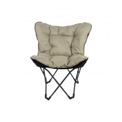 Bo-Camp Urban Outdoor Butterfly Chair Redbridge Beige -Camping Online Store 1200364 02 550x550h