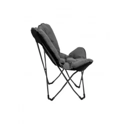 Bo-Camp Urban Outdoor Collection Butterfly Chair Grainger Nika Grey -Camping Online Store 1200390 04 550x550h