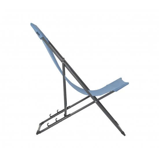 Bo-Camp Bo Camp Beach Chair Penco Oxford Polyester Blue 5 Bo-Camp Bo Camp Beach Chair Penco Oxford Polyester Blue - Image 5
