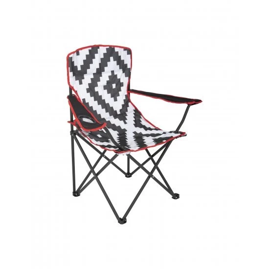 Bo-Camp Urban Outdoor Folding Chair Madison Black-White 1 Bo-Camp Urban Outdoor Folding Chair Madison Black-White