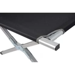Red Mountain Cross-leg Bed Aluminum 190x64x42 Cm Black 16 Red Mountain Cross-leg Bed Aluminum 190x64x42 Cm Black -Camping Online Store 1304487 10 550x550w