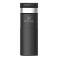 Stanley The NeverLeak Travel Mug Matte Black Pebble 0.47L