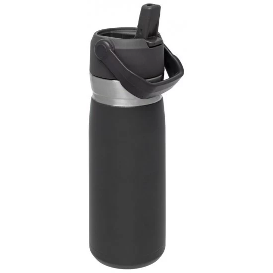 Stanley The IceFlow Flip Straw Water Bottle Charcoal 0.65L 5 Stanley The IceFlow Flip Straw Water Bottle Charcoal 0.65L - Image 5