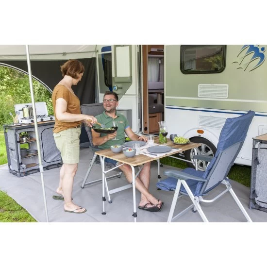 Bo-Camp Bo Camp Seat Cushion Universal Olefin Blue 2 Bo-Camp Bo Camp Seat Cushion Universal Olefin Blue - Image 2