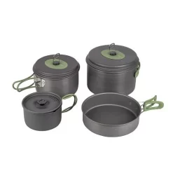 Bo-Camp Bo Camp Cookware Set Explorer XL 4 Piece Hard Anodized