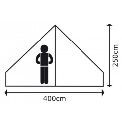 Bo-Camp Urban Outdoor Tent Streeterville Diameter 4 Meter -Camping Online Store 4472500 09 550x550w