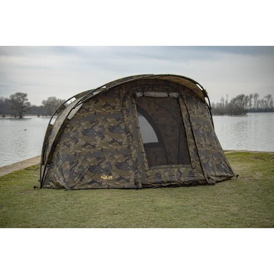 Solar Undercover Camo 1 Man Bivvy Twin Rib 3 Solar Undercover Camo 1 Man Bivvy Twin Rib - Image 3