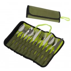 Bo-Camp Bo Camp Cutlery Set With Pouch 12 Pieces 4 Persons -Camping Online Store 6102107 03 550x550w