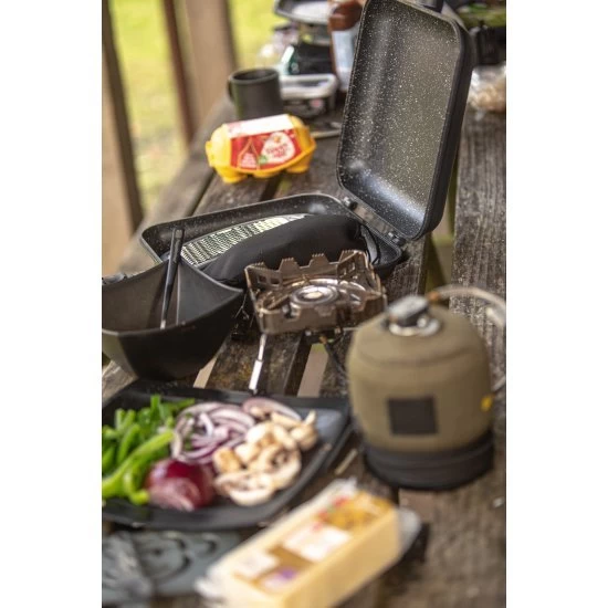 RidgeMonkey Connect Pan & Griddle XXL Granite Edition 7 RidgeMonkey Connect Pan & Griddle XXL Granite Edition - Image 7