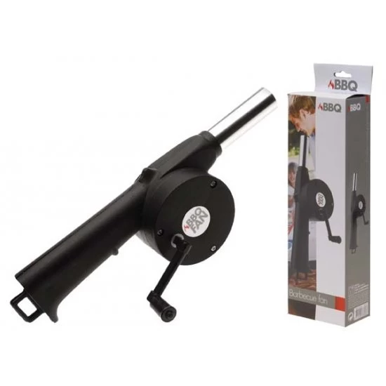 Barbecue Fan Plastic Black 1 Barbecue Fan Plastic Black