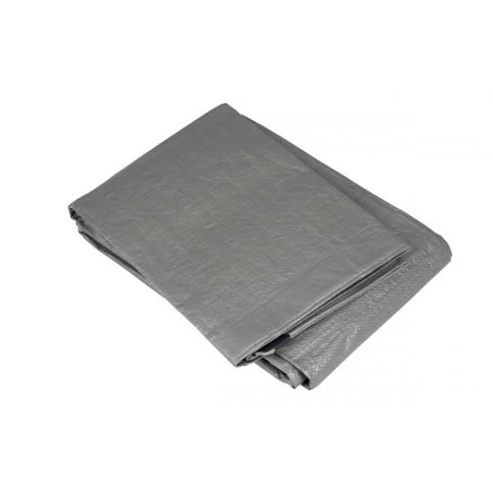 Bo-Camp Tarpaulin 6 X 3 Meter Gray 1 Bo-Camp Tarpaulin 6 X 3 Meter Gray