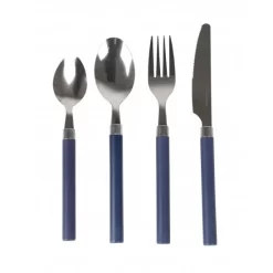 Bo-Camp Bo Camp Knife Set 4 Part 1 Person Navy