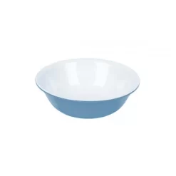 Bo-Camp Bo Camp Bowl 100 Percent Melamine 16x5 Cm Two Tone Steel Blue