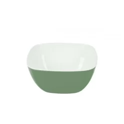 Bo-Camp Bo Camp Bowl Small 100 Percent Melamine 10.2x10.2x5 Cm Two Tone Green