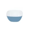 Bo-Camp Bo Camp Bowl Small 100 Percent Melamine 10.2x10.2x5 Cm Two Tone Steel Blue