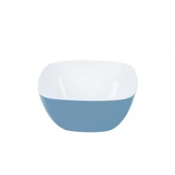 Bo-Camp Bo Camp Bowl Small 100 Percent Melamine 10.2x10.2x5 Cm Two Tone Steel Blue