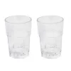 Bo-Camp Lemonade Glass Polycarbonate Unbreakable 2 Pieces