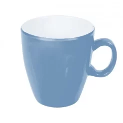 Bo-Camp Bo Camp Mug 100 Percent Melamine 7.5x8.5 Cm Two Tone Steel Blue