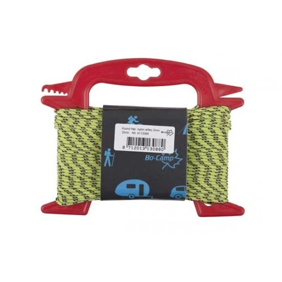 Bo-Camp Guyline On Reel Diameter 3 Mm 20 Meters Reflective Nylon 1 Bo-Camp Guyline On Reel Diameter 3 Mm 20 Meters Reflective Nylon