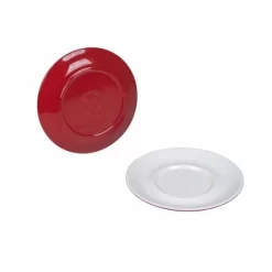 Bo-Camp Dish 100 Melamine Diameter 13 Cm Two Tone Red