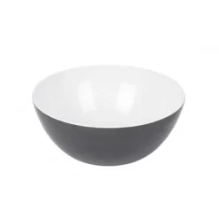 Bo-Camp Salad Bowl 100 Melamine Diameter 25x10 Cm Two Tone Gray