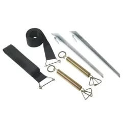 Bo-Camp Storm Belt Set Universal Clips 2 Pieces Of 3.5 Meter