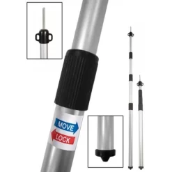 Bo-Camp Tarp Tent Pole Telescopic 4 Pieces 83 230 Cm