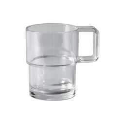 Bo-Camp Tea Glass Polycarbonate Unbreakable 2 Pieces