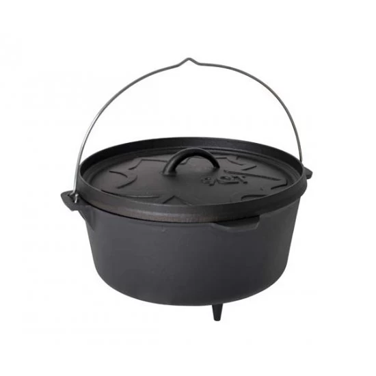 Bo-Camp Urban Outdoor Dutch Oven 9QT Cast Iron 1 Bo-Camp Urban Outdoor Dutch Oven 9QT Cast Iron