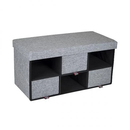 Bo-Camp Urban Outdoor Ottoman Barnet Grey 1 Bo-Camp Urban Outdoor Ottoman Barnet Grey