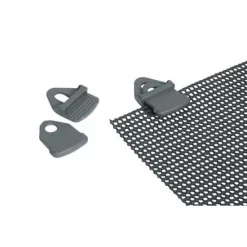 Bo-Camp Awning Carpet Clips Universal 4 Pieces Gray
