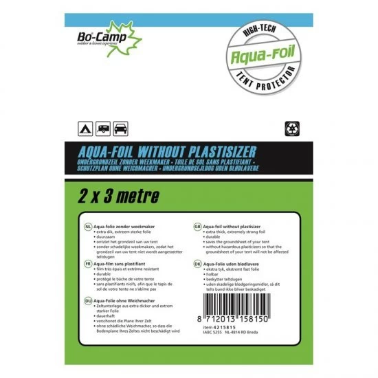 Bo-Camp Aqua Foil Underground Tarp Without Plasticizers 2 X 3 Meter Black 2 Bo-Camp Aqua Foil Underground Tarp Without Plasticizers 2 X 3 Meter Black - Image 2