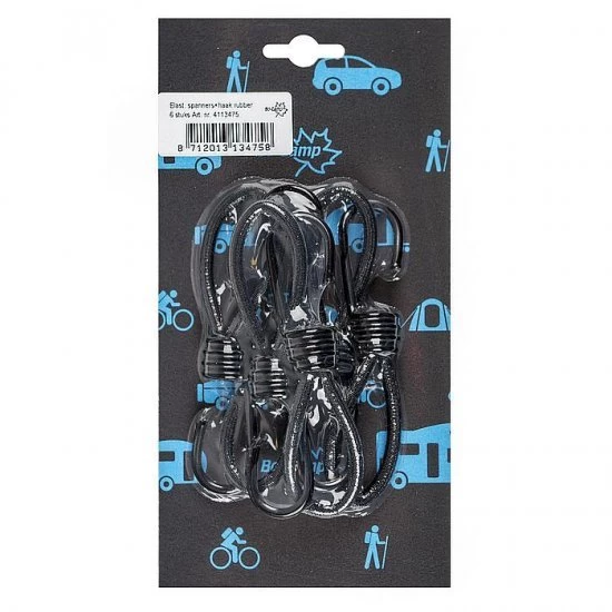 Bo-Camp Elastic Tensioner 6 Pieces 2 Bo-Camp Elastic Tensioner 6 Pieces - Image 2