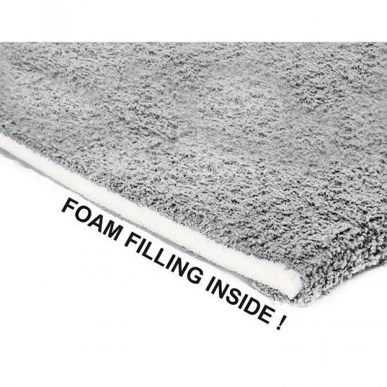 Bo-Camp Seat Cover L Universal Padded Terry Cloth Light Gray 2 Bo-Camp Seat Cover L Universal Padded Terry Cloth Light Gray - Image 2