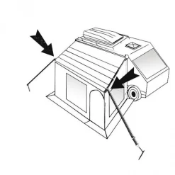 Bo-Camp Storm Belt Set Universal Clips 2 Pieces Of 3.5 Meter -Camping Online Store Bo Camp20Stormband20set20Universeel20Clips20220Stuks20van203.520Meter202 550x550 1