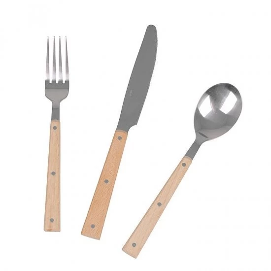 Bo-Camp Urban Outdoor Cutlery Set Harlem 6 Pieces 2 Persons 2 Bo-Camp Urban Outdoor Cutlery Set Harlem 6 Pieces 2 Persons - Image 2