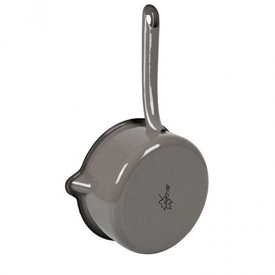 Bo-Camp Urban Outdoor Saucepan Enamel Taupe 3 Bo-Camp Urban Outdoor Saucepan Enamel Taupe - Image 3