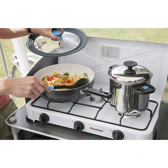 Bo-Camp Wok Pan Sprint ECO Removable Handle Diameter 24cm 2 Bo-Camp Wok Pan Sprint ECO Removable Handle Diameter 24cm - Image 2