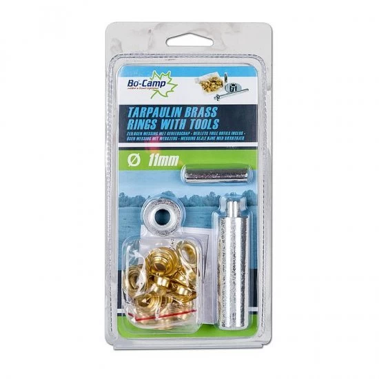 Bo-Camp Washers Diameter 11 Mm 20 Pieces Brass 2 Bo-Camp Washers Diameter 11 Mm 20 Pieces Brass - Image 2