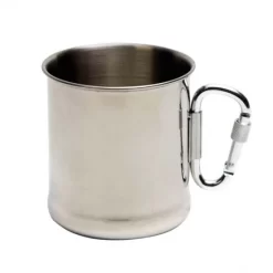Bo-Trail Mug With Carabiner 300 Ml Stainless Steel