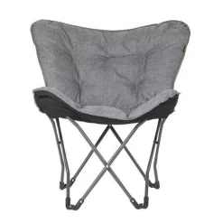 Bo-Camp Urban Outdoor Butterfly Chair Redbridge Grey -Camping Online Store Bo20Camp20Vlinderstoel2 550x550h