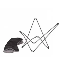 Bo-Camp Urban Outdoor Butterfly Chair Redbridge Grey -Camping Online Store Bo20Camp20Vlinderstoel4 550x550w