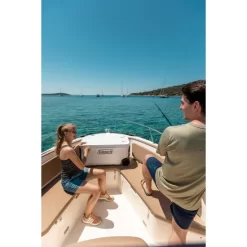 Coleman 100QT Xtreme Marine Cooler -Camping Online Store COOLER20XTREME20MARINE20100QT20WHEELED20200003740220Lifestyle2014 550x550h