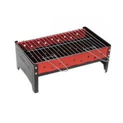 Camp-Gear Barbecue Compact Charcoal Black -Red