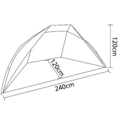 Camping Online Store -Camping Online Store Camp Gear20Windschelp202.4x1.2x1.220Meter20Grijs20 Blauw201 550x550w