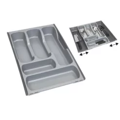 Curver Cutlery Tray 7 Compartments Extendable 42x30 -52x6 Cm