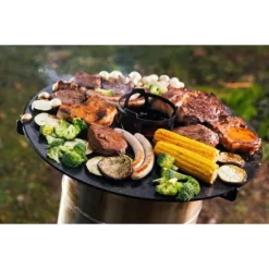 Feuerhand Pyron Grill Plate -Camping Online Store Feuerhand20Grillplaat20voor20Pyron20Vuurton3 550x550w