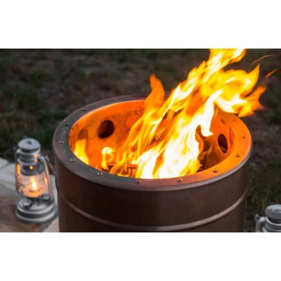 Feuerhand Pyron Stainless Steel Fire Barrel 4 Feuerhand Pyron Stainless Steel Fire Barrel - Image 4