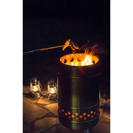 Feuerhand Pyron Stainless Steel Fire Barrel 2 Feuerhand Pyron Stainless Steel Fire Barrel - Image 2