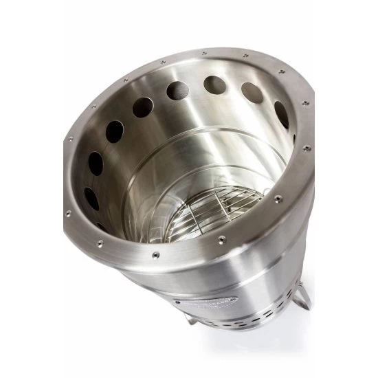 Feuerhand Pyron Stainless Steel Fire Barrel 7 Feuerhand Pyron Stainless Steel Fire Barrel - Image 7